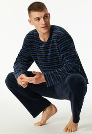 Schiesser Schiesser heren pyjama badstof -Casual Nightwear