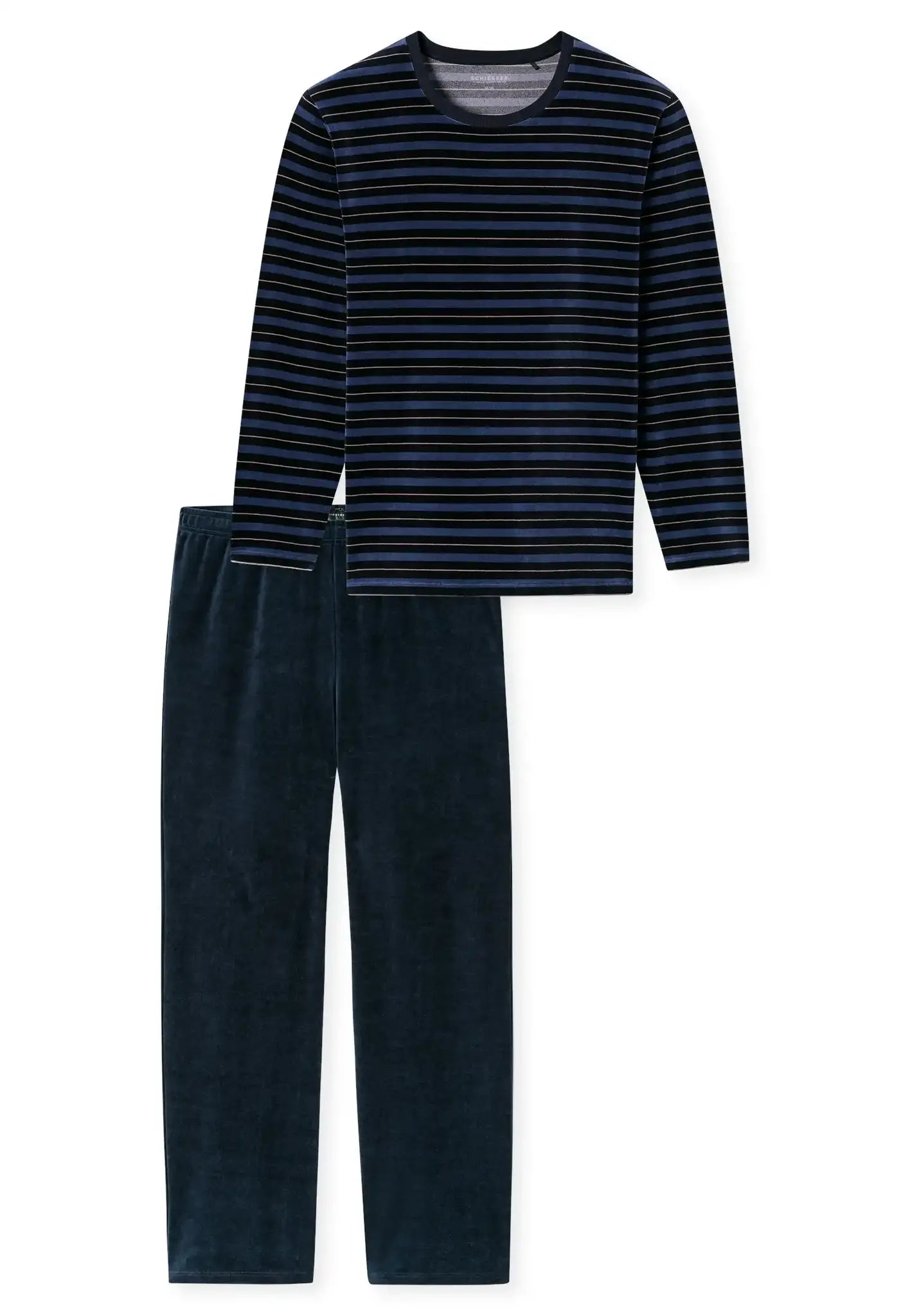 Schiesser Schiesser heren pyjama badstof -Casual Nightwear