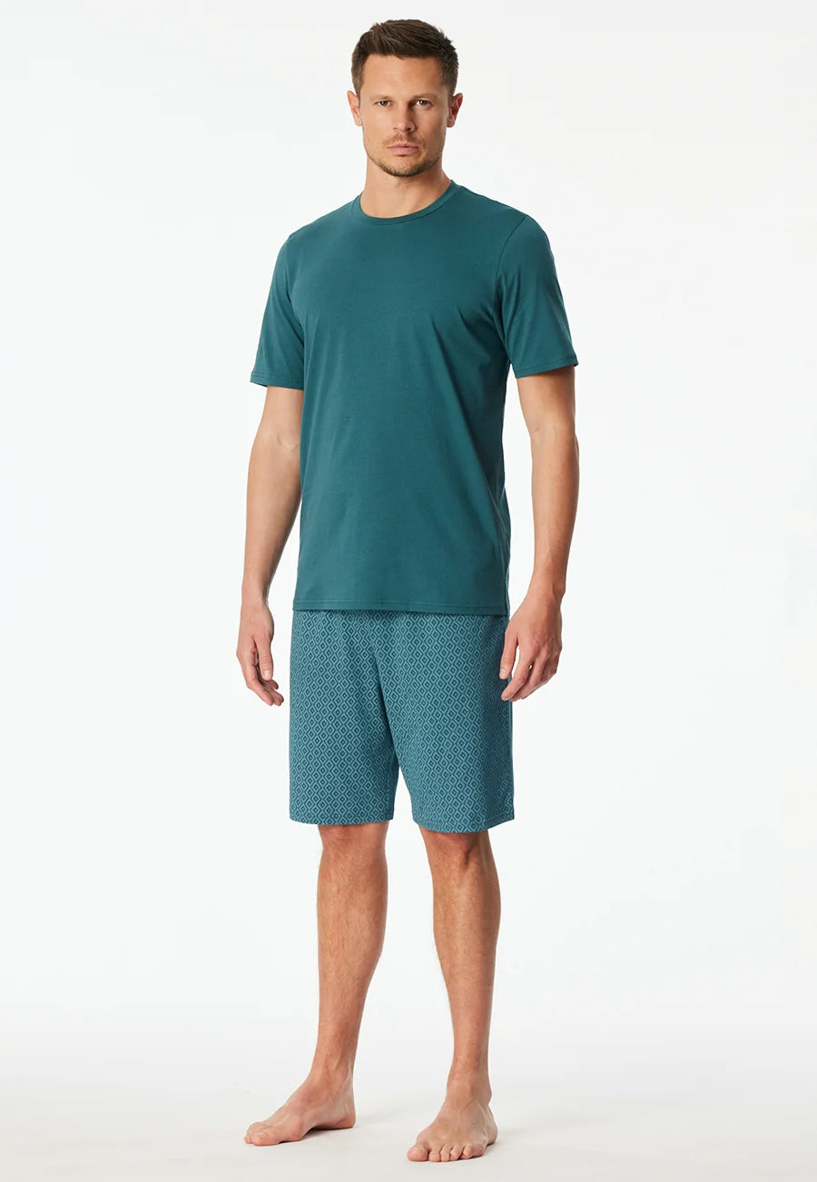 Schiesser Schiesser heren shortama katoen - Cassual essential