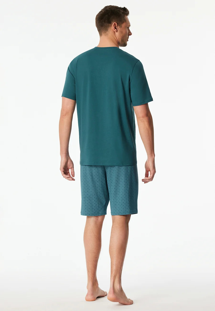 Schiesser Schiesser heren shortama katoen - Cassual essential