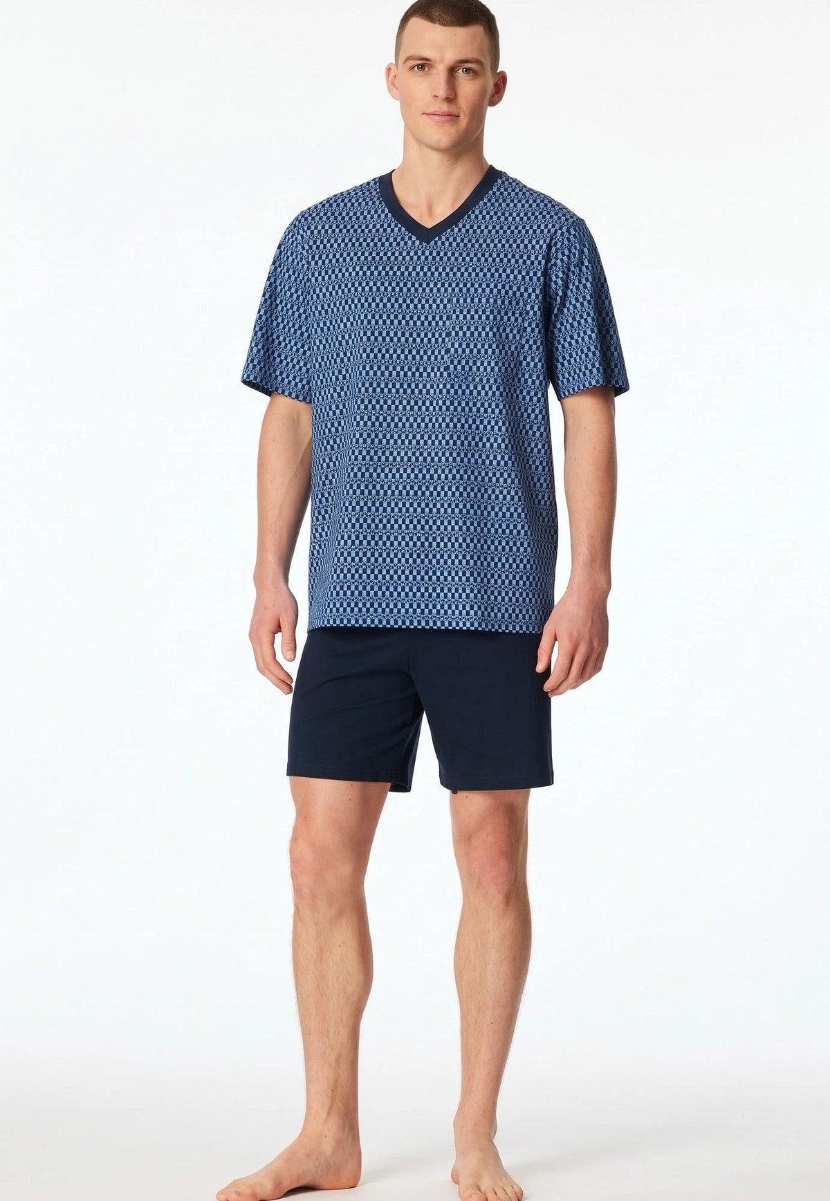 Schiesser Schiesser heren shortama katoen - Comfort nightwear