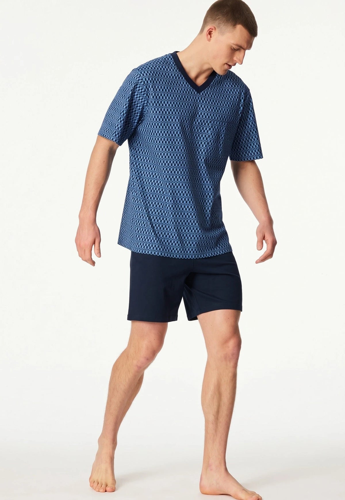 Schiesser Schiesser heren shortama katoen - Comfort nightwear