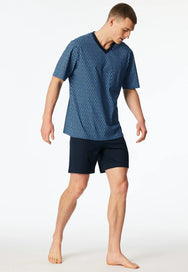 Schiesser Schiesser heren shortama katoen - Comfort nightwear