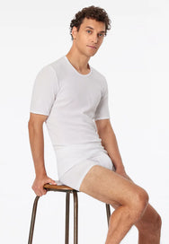 Schiesser Schiesser heren T-Shirt Rib - Feinrib Original