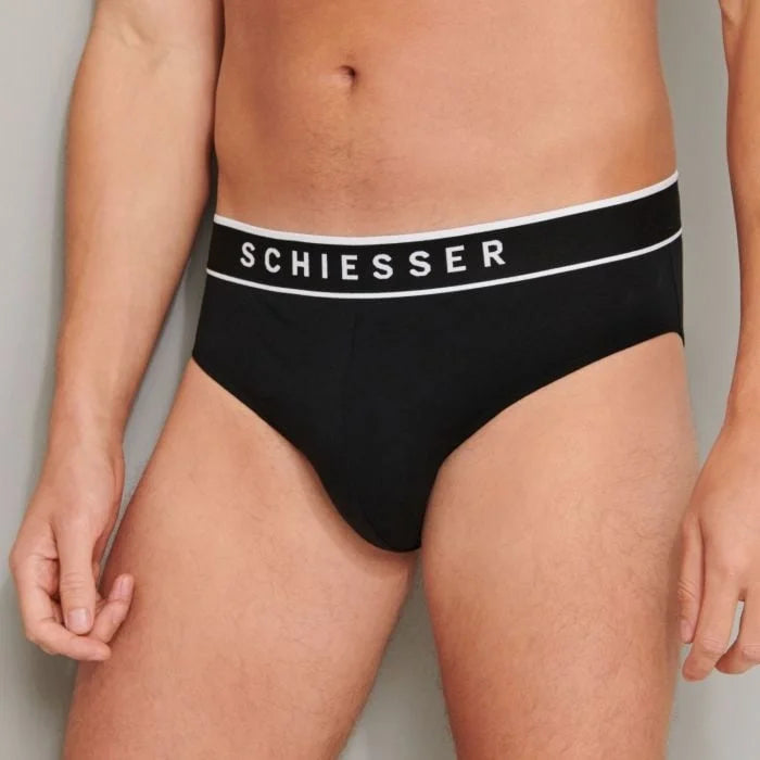 Schiesser Schiesser ondergoed 3-pack heren Rio slip 95/5 - Biologisch katoen