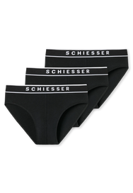 Schiesser Schiesser ondergoed 3-pack heren Rio slip 95/5 - Biologisch katoen