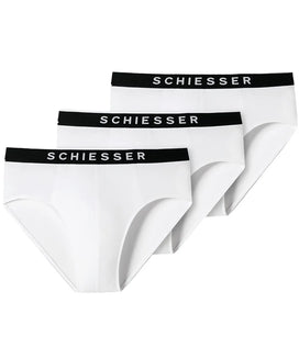 Schiesser Schiesser ondergoed 3-pack heren Rio slip 95/5 - Biologisch katoen