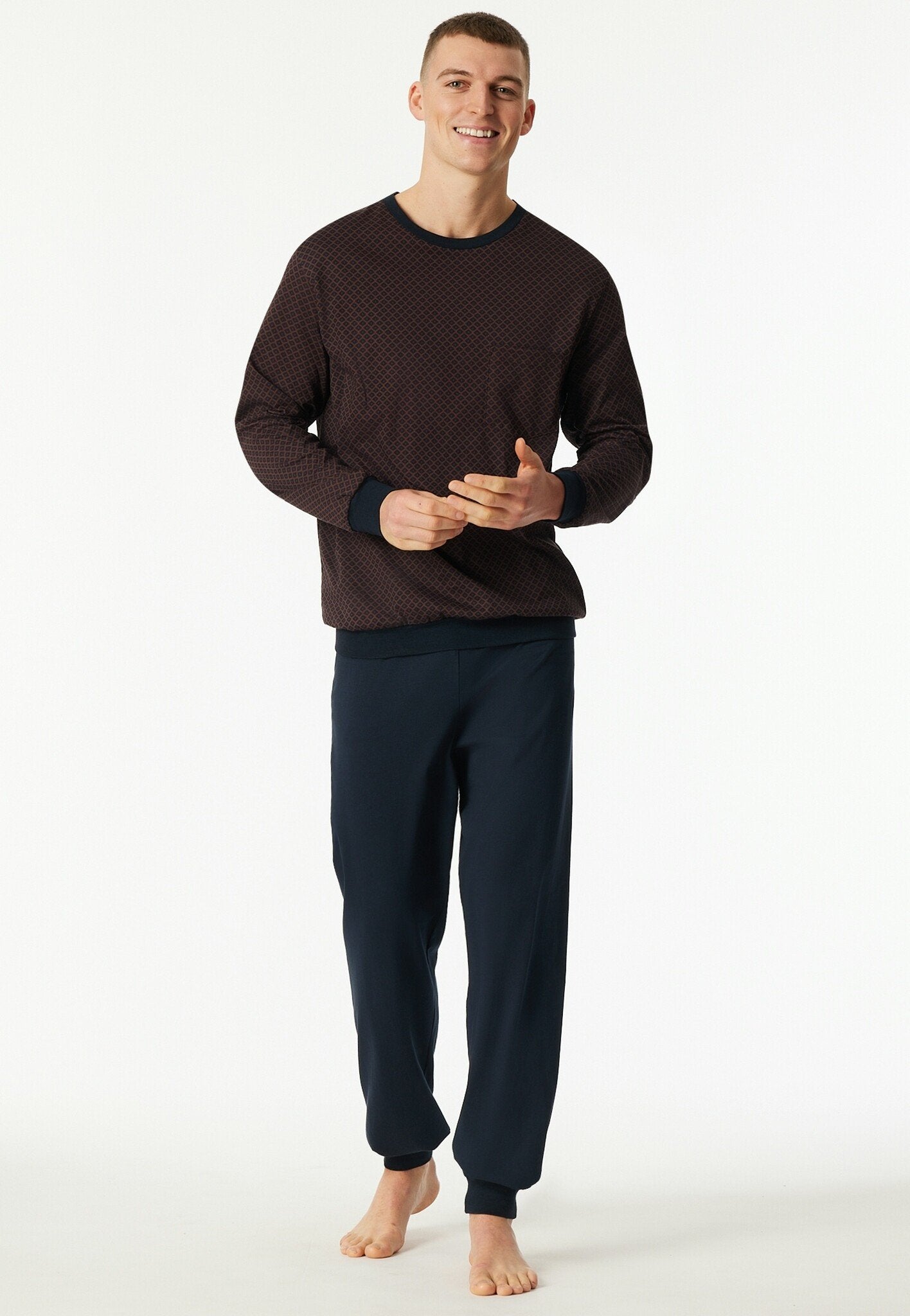 Schiesser Schiesser pyjama heren Katoen - Comfort Essentials