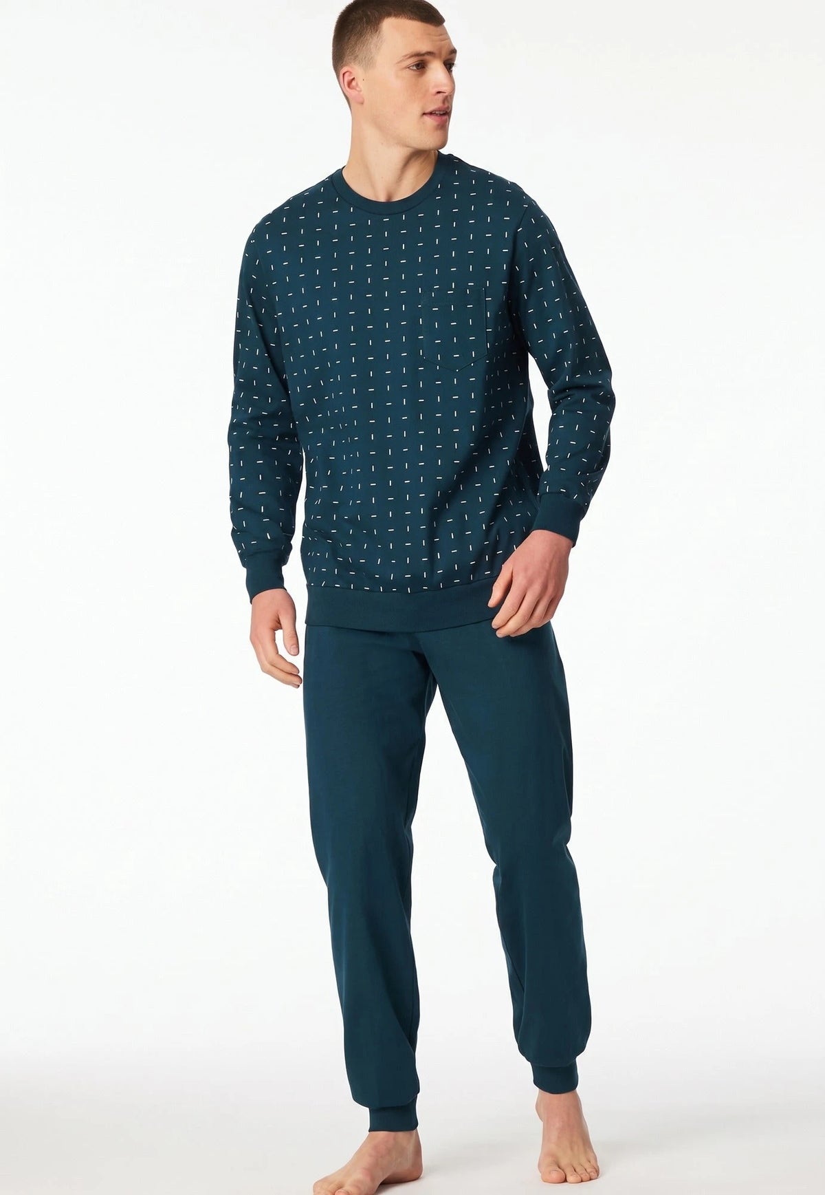 Schiesser Schiesser pyjama heren Katoen - Comfort Essentials