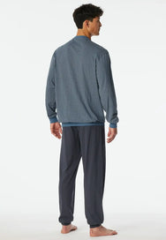 Schiesser Schiesser pyjama heren lang 100% katoen - Comfort - 181162