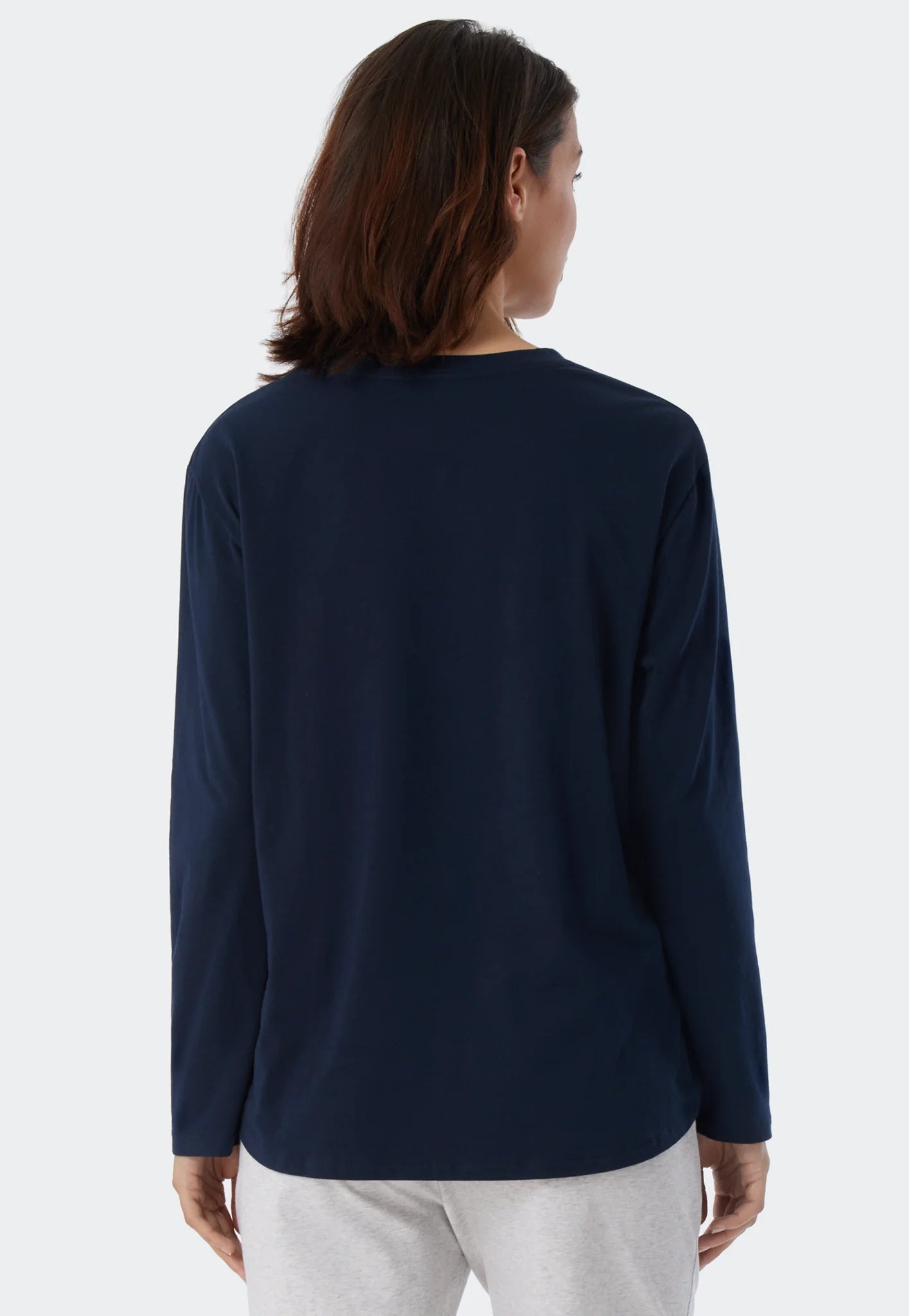 Schiesser Schiesser pyjamashirt lange mouw - Mix & Relax
