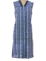 Schriks Ma Flodder jasschort  Blauw