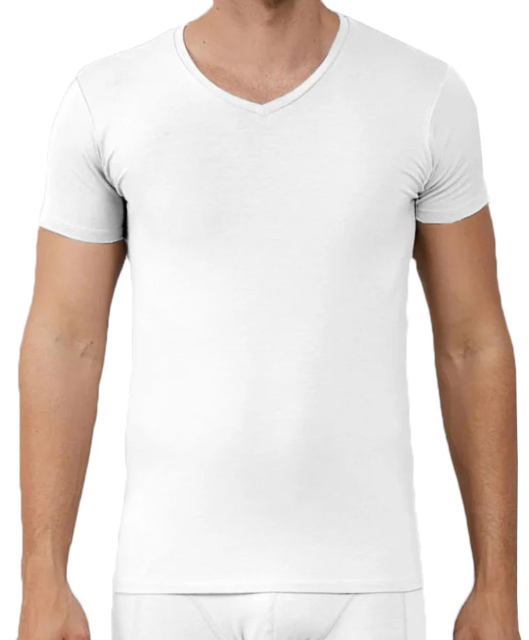 Sliponline Apollo 2-pack heren T-shirts - Bamboe V-hals