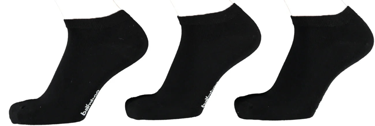 Sliponline Apollo 3-paar bamboe sneaker sokken