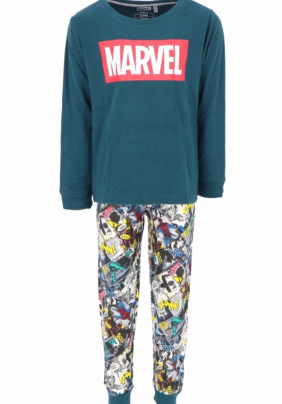 Sliponline Avengers jongens pyjama - Blauw - 6178