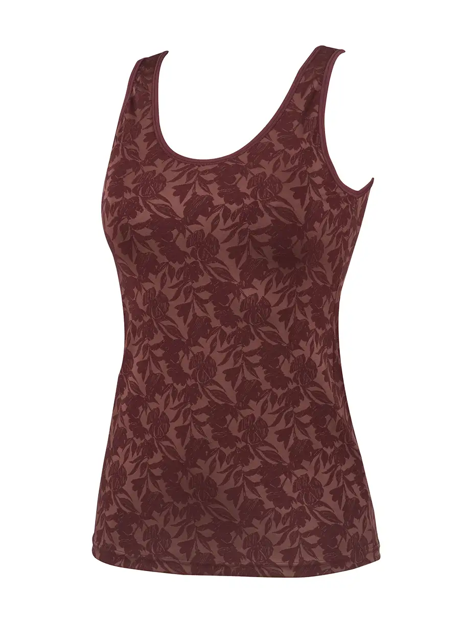 Sliponline Avet dames hemd microfiber - Floral