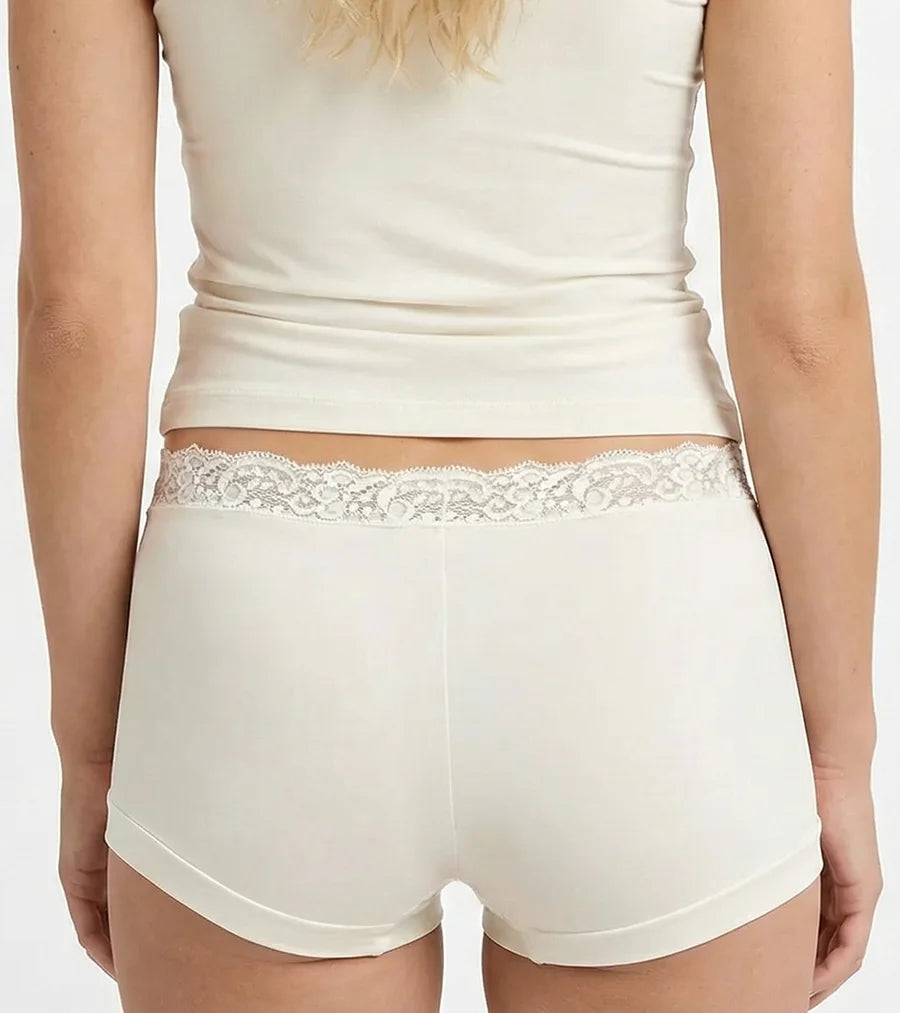 Sliponline Avet kanten boxershort dames 38832
