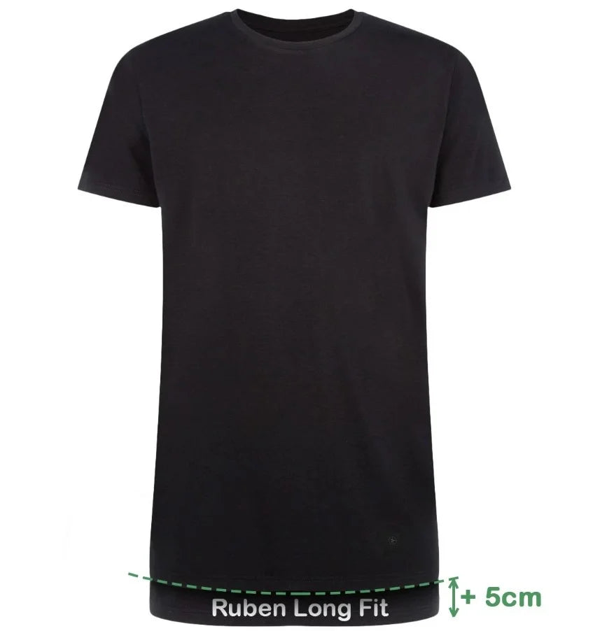 Sliponline Bamboo Basics 2-pak Extra Lange T-shirts heren - Ruben