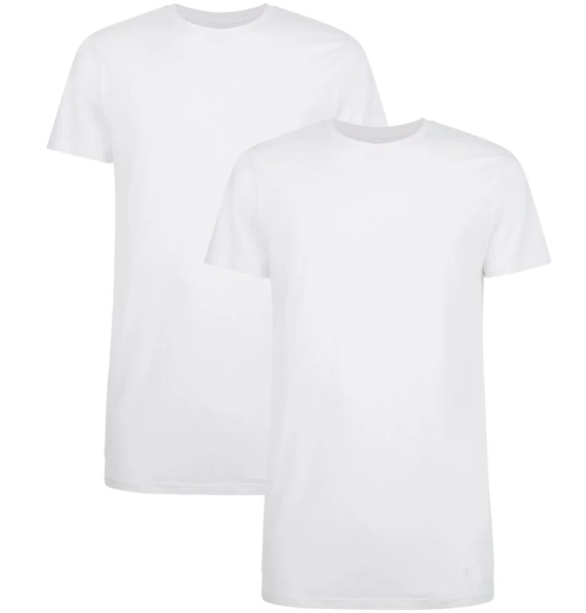 Sliponline Bamboo Basics 2-pak Extra Lange T-shirts heren - Ruben