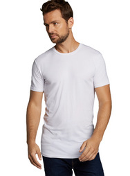 Sliponline Bamboo Basics 2-pak heren T-shirts ronde hals - Ruben