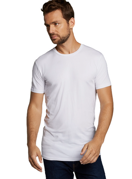 Sliponline Bamboo Basics 2-pak heren T-shirts ronde hals - Ruben