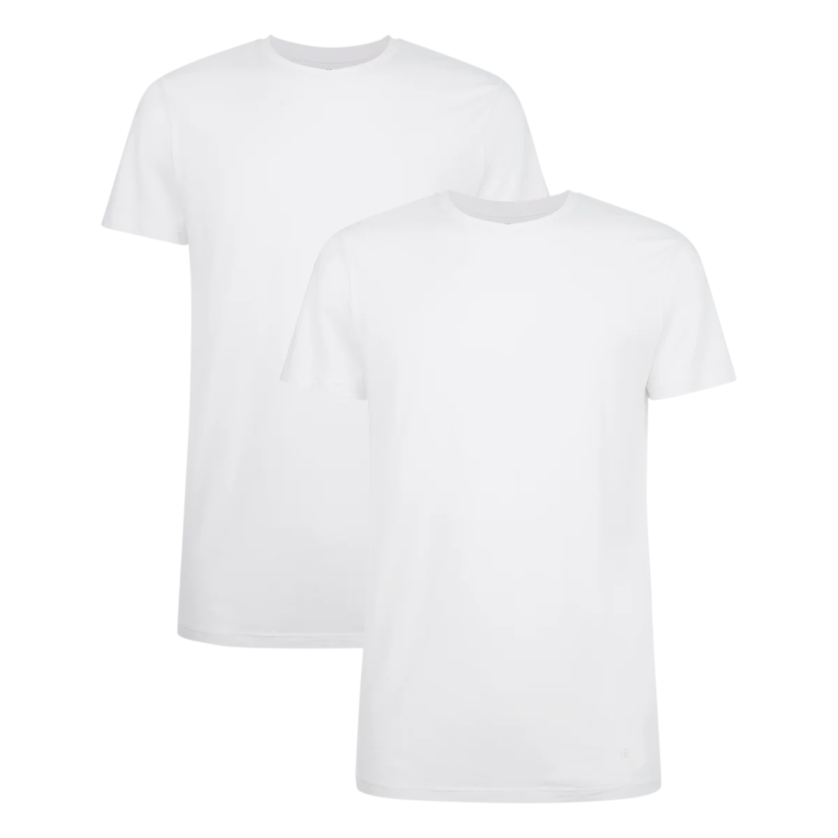 Sliponline Bamboo Basics 2-pak heren T-shirts ronde hals - Ruben