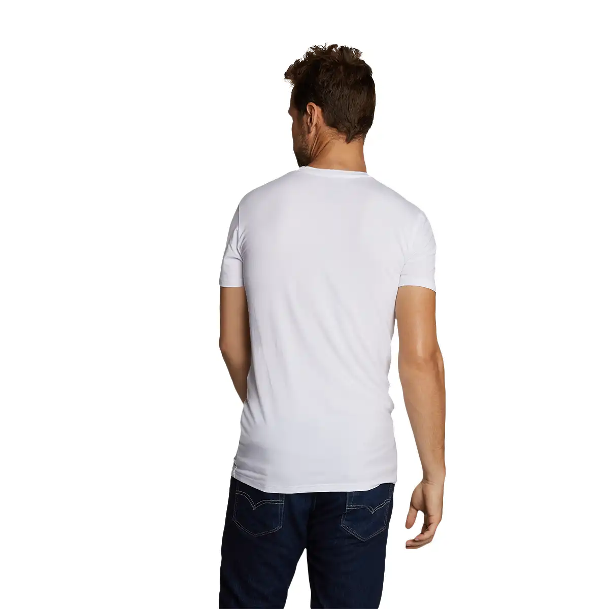Sliponline Bamboo Basics 2-pak heren T-shirts ronde hals - Ruben