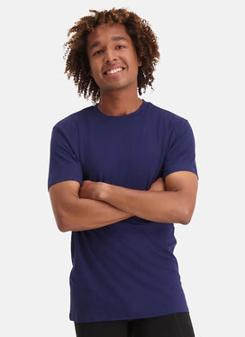 Sliponline Bamboo Basics 2-pak heren T-shirts ronde hals - Ruben