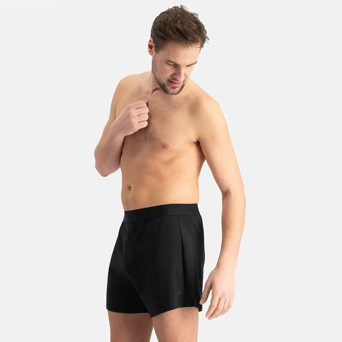 Sliponline Bamboo Basics 2-pak wijde heren boxershorts - Kay