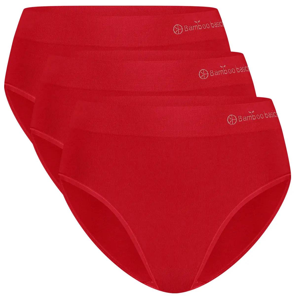 Sliponline Bamboo Basics 3-pak naadloze dames slips - Belle