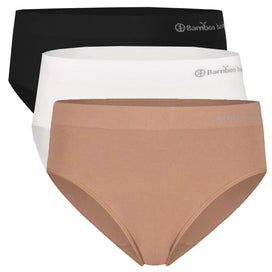 Sliponline Bamboo Basics 3-pak naadloze dames slips - Belle