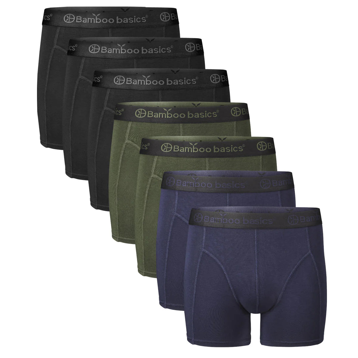 Sliponline Bamboo Basics 7-pak heren boxers - Rico - combi