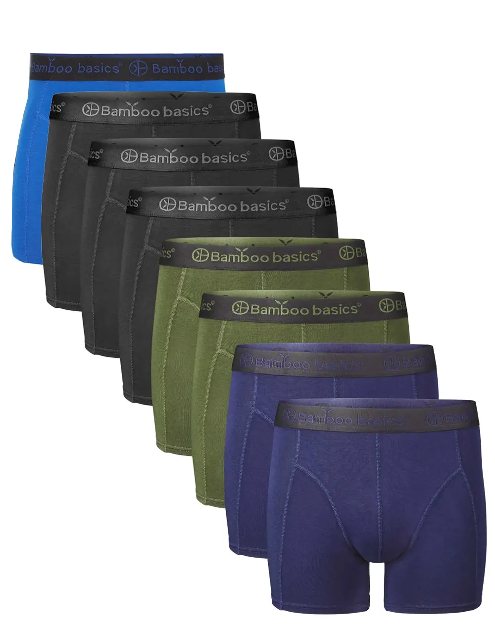 Sliponline Bamboo Basics 8-pak heren boxershorts - Rico - Bamboe