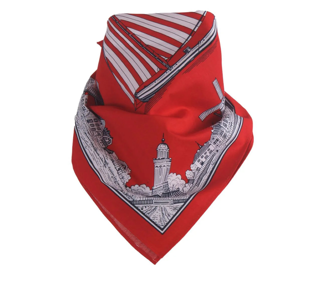 Sliponline Bandana Rood Oud Nederland 54x54 CM