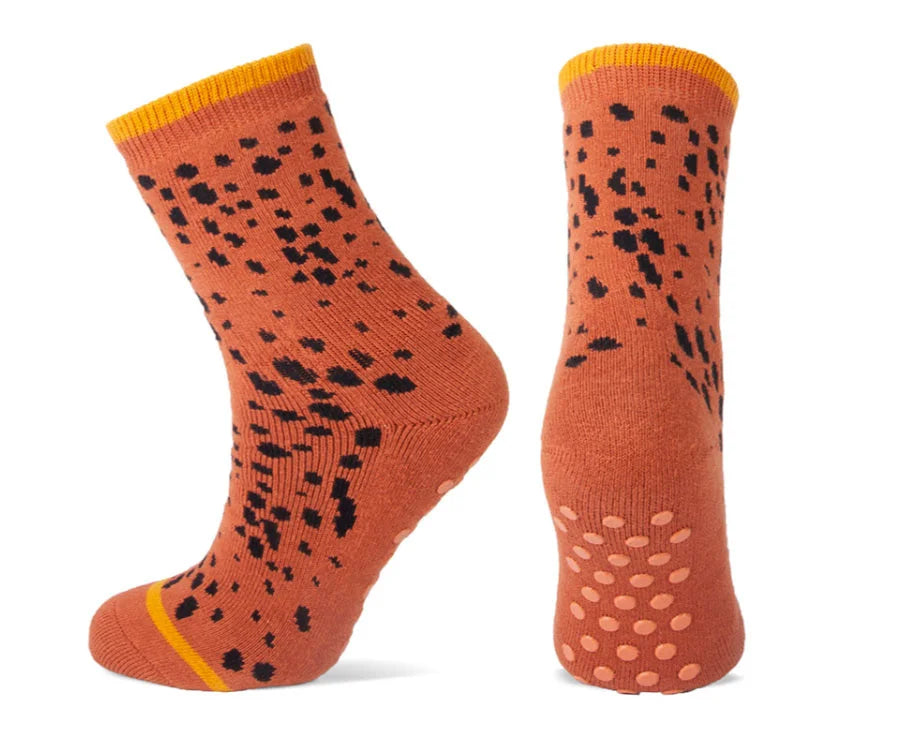 Sliponline Basset Homepads Antislip sokken 1 paar Caramel