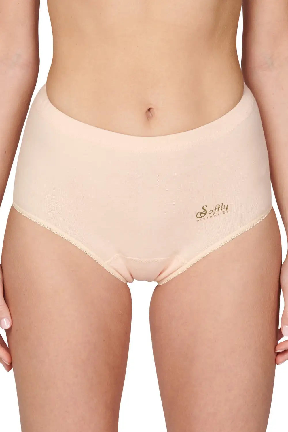 Sliponline Beeren 2-pak Julia taille slip met badstof kruisje "Softly"