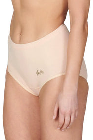 Sliponline Beeren 2-pak Julia taille slip met badstof kruisje "Softly"