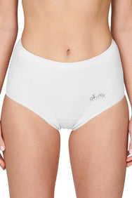 Sliponline Beeren 2-pak Julia taille slip met badstof kruisje "Softly"