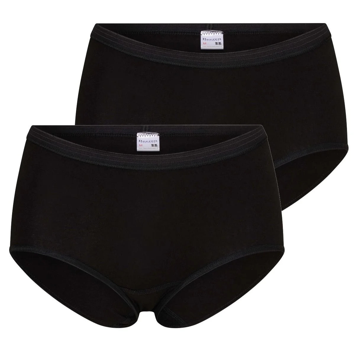 Sliponline Beeren 6-pak dames heupslips comfort - Badstof kruisje