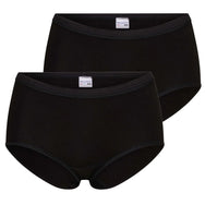 Sliponline Beeren 6-pak dames heupslips comfort - Badstof kruisje