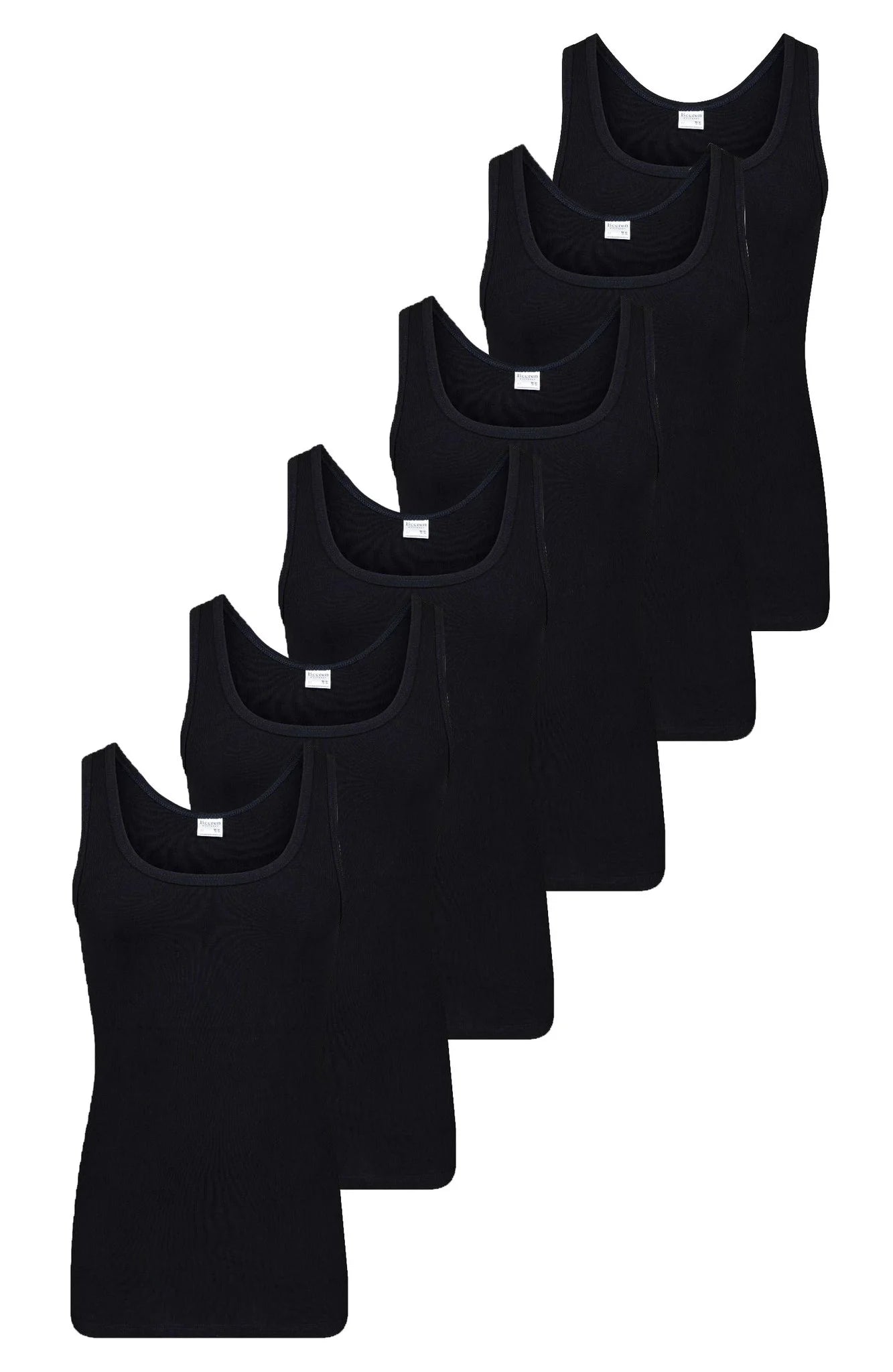 Sliponline Beeren 6 Stuks katoenen heren hemden - Basic