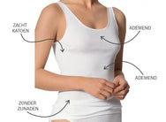 Sliponline Beeren dames hemd Madonna - 100% Katoen