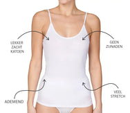 Sliponline Beeren dames spaghetti hemd comfort feeling