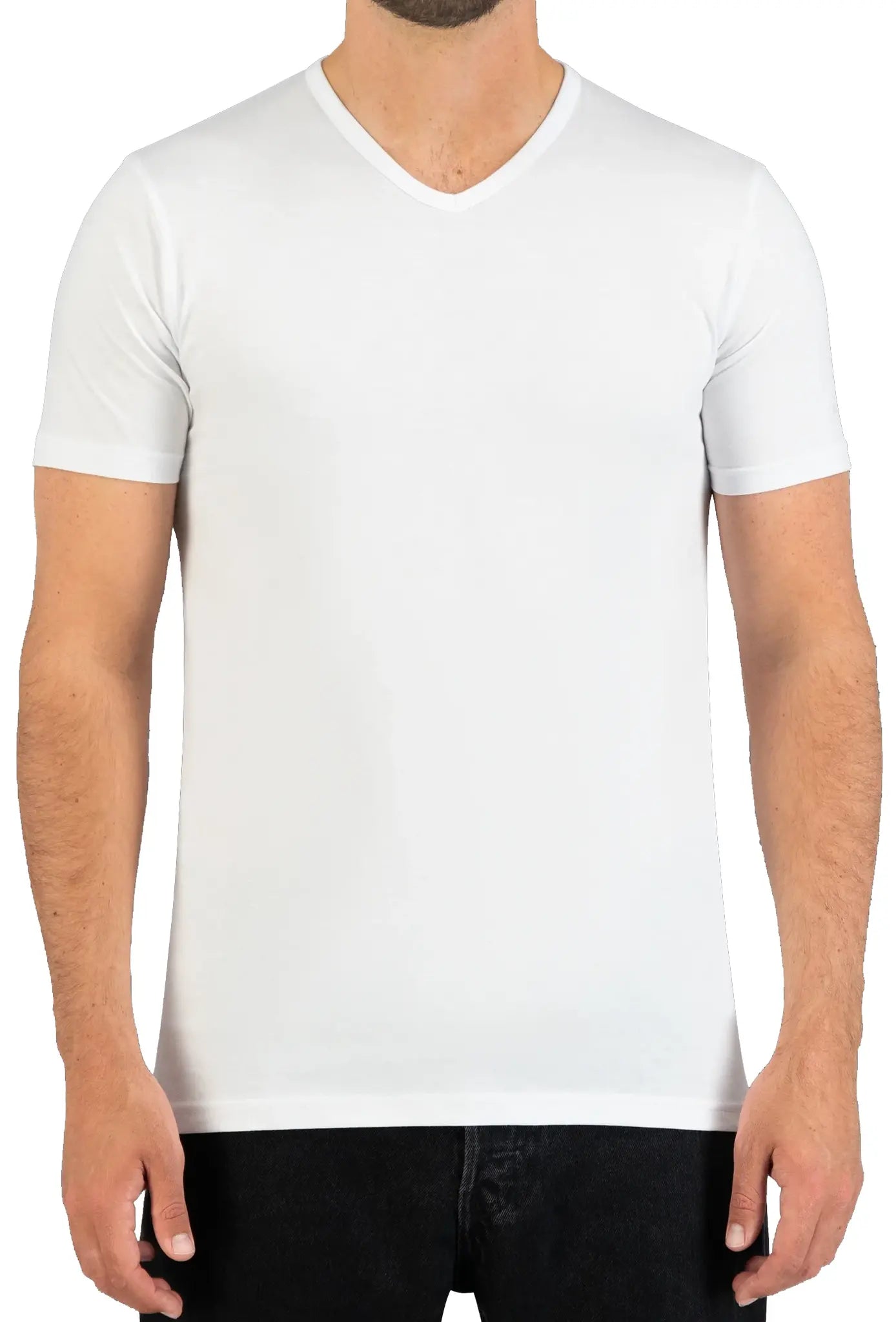 Sliponline Beeren heren T-shirt V-hals M3000, Extra Lang