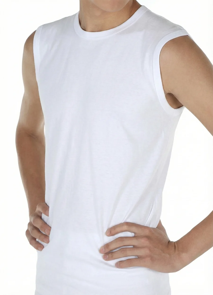 Sliponline Beeren jongens Comfort Feeling katoen mouwloos shirt