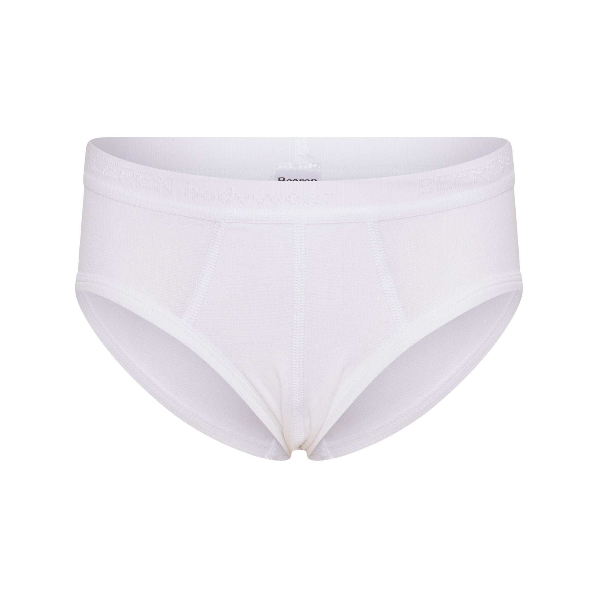 Sliponline Beeren jongens young slip wit