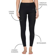 Sliponline Beeren thermo broek/legging dames