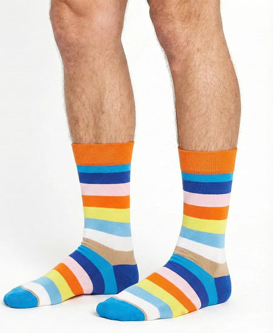 Sliponline Benyson Sokken Regenboog - Organisch katoen 1- Paar