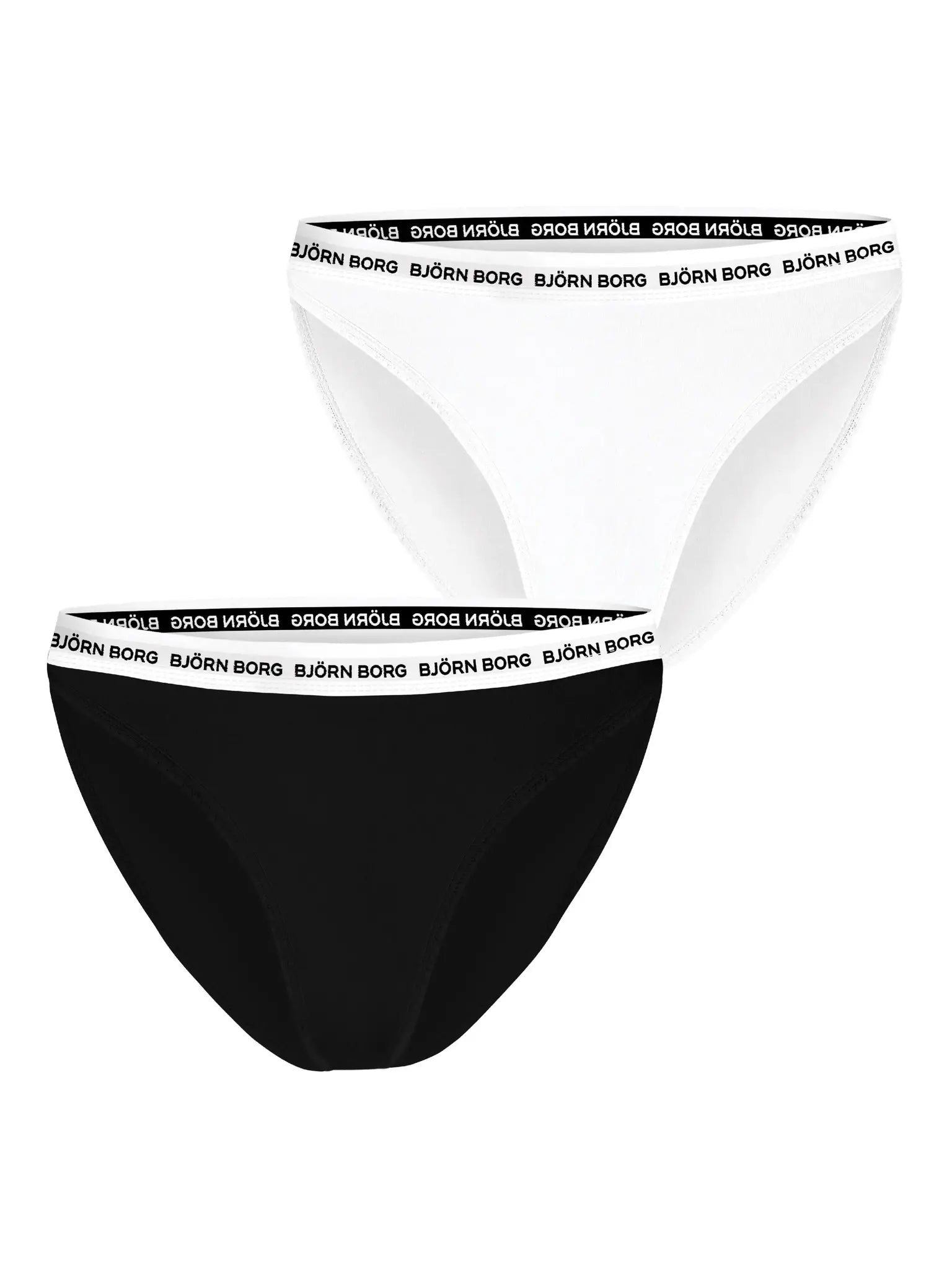 Sliponline Bjorn Borg 2-pack dames slips - Core Logo