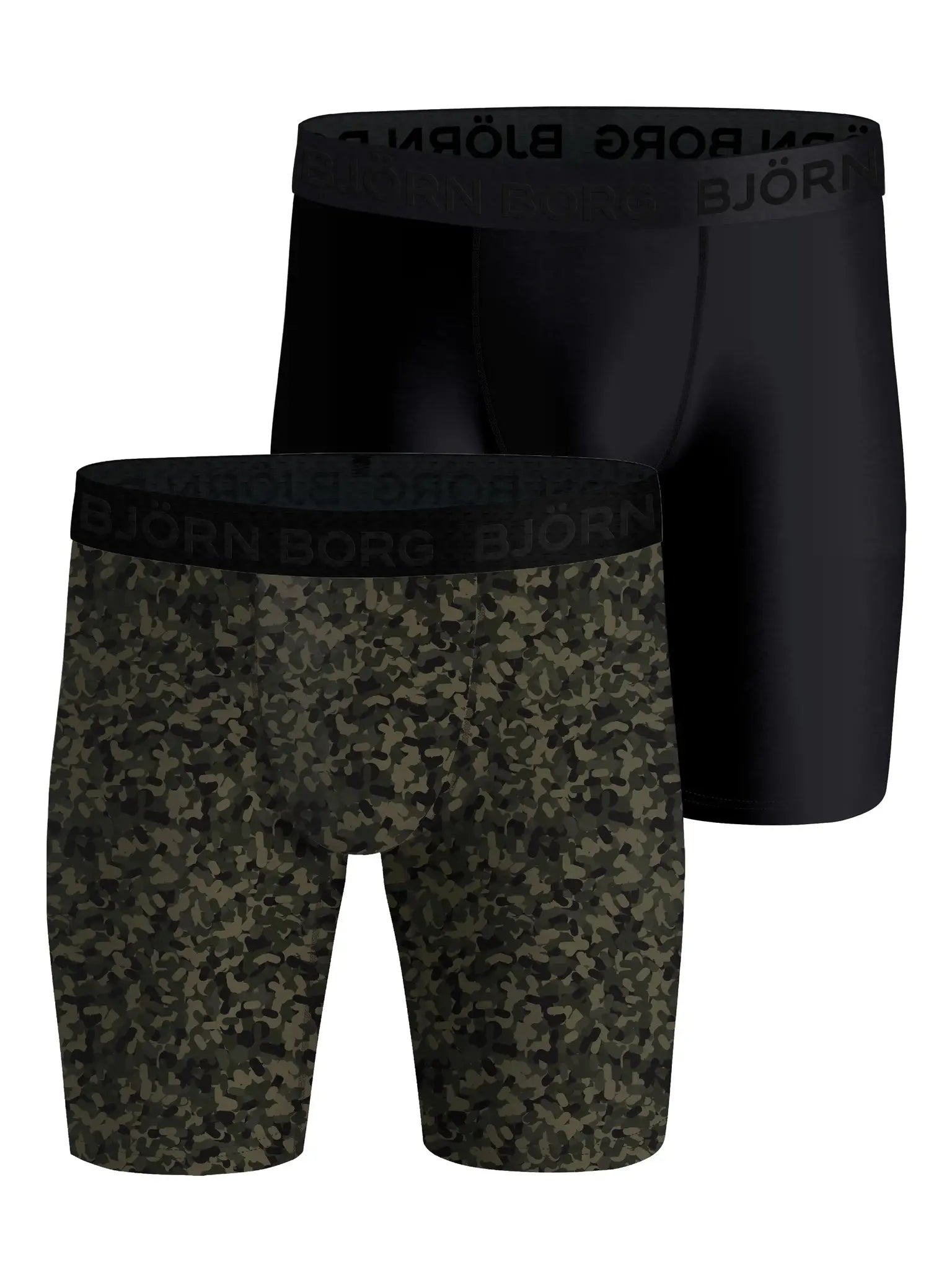 Sliponline Bjorn Borg 2-Pack heren boxershorts - Performance Camouflage
